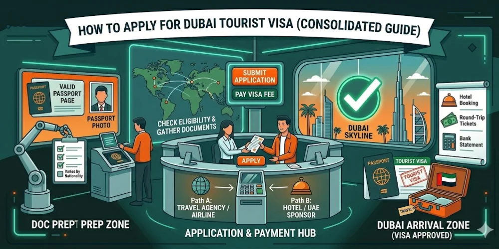 How to Apply for a Dubai Visa for Tourists